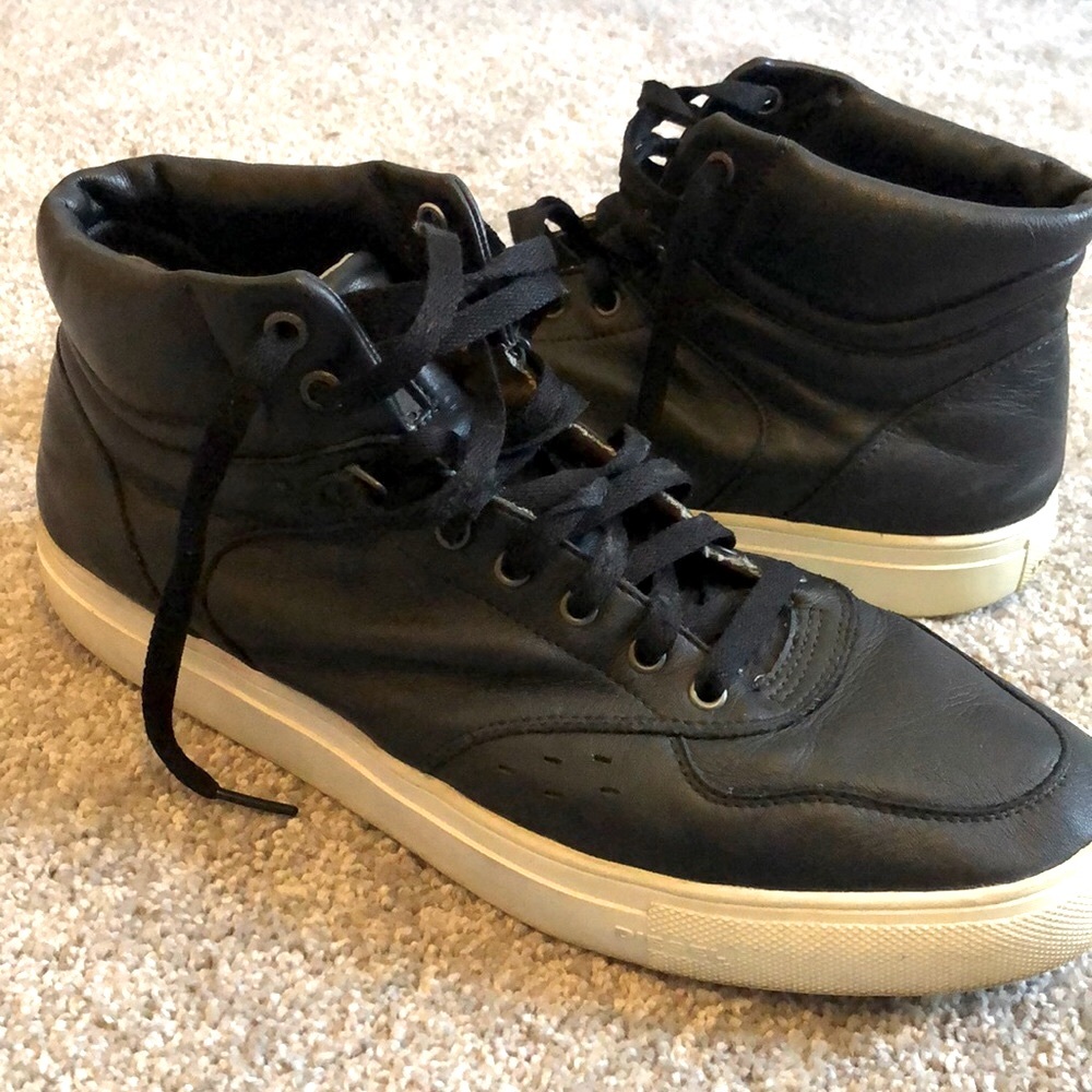 Men’s Diesel sneakers, black, size 11